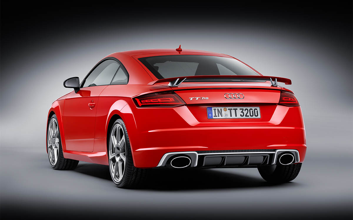Audi TT RS Coupe Trasera y Lado fx