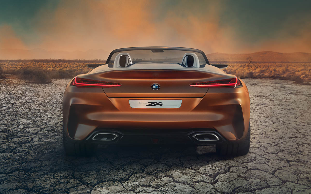 BMW Concept Z4 trasera central fx