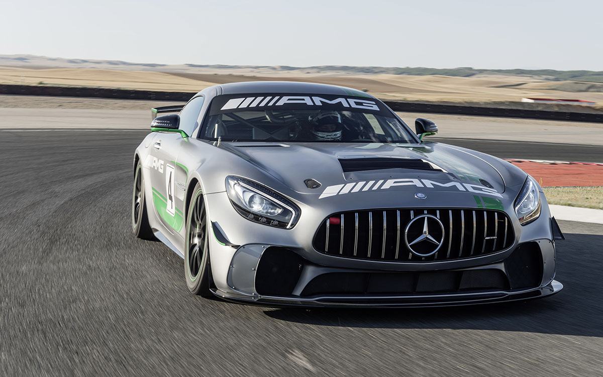 Mercedes AMG GT4 frontal fx
