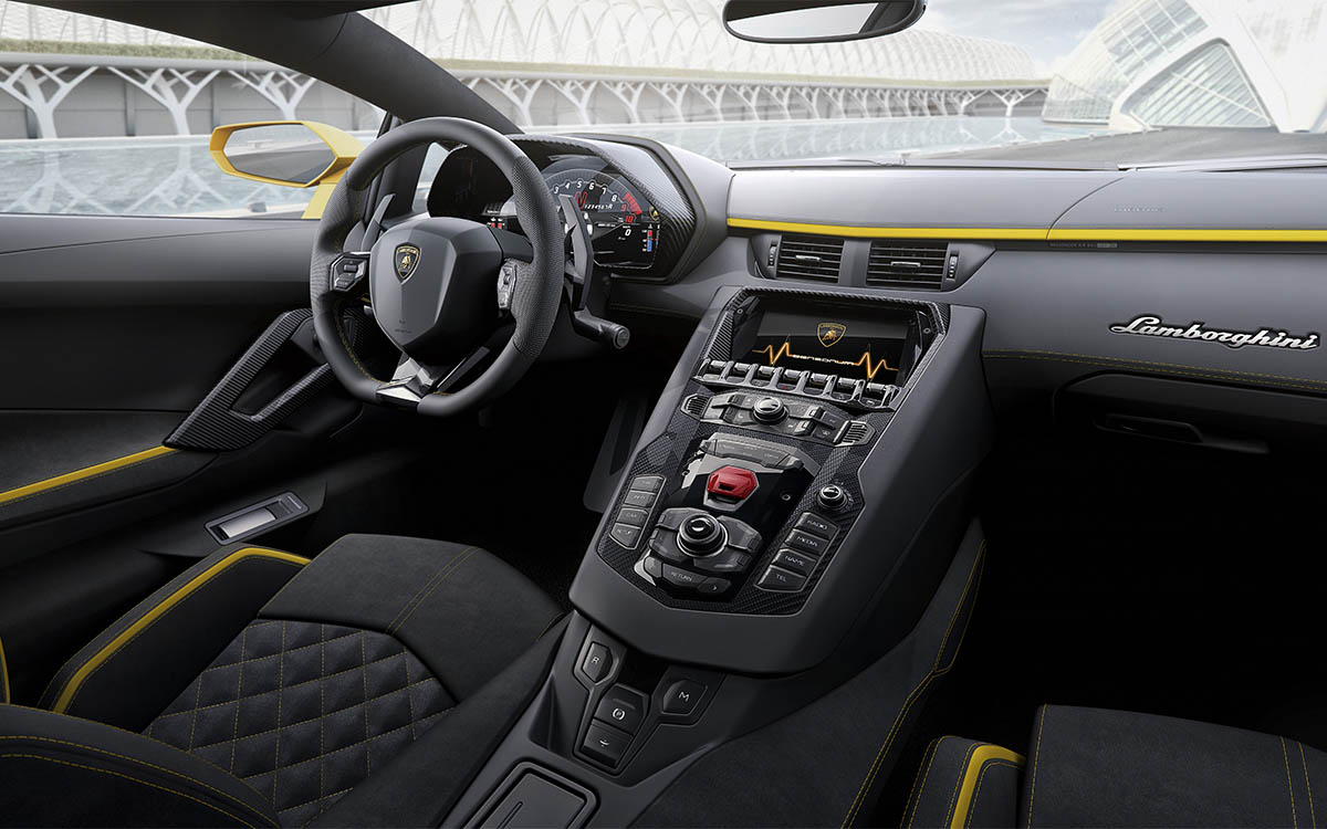 Lamborghini Aventador S Interior fx