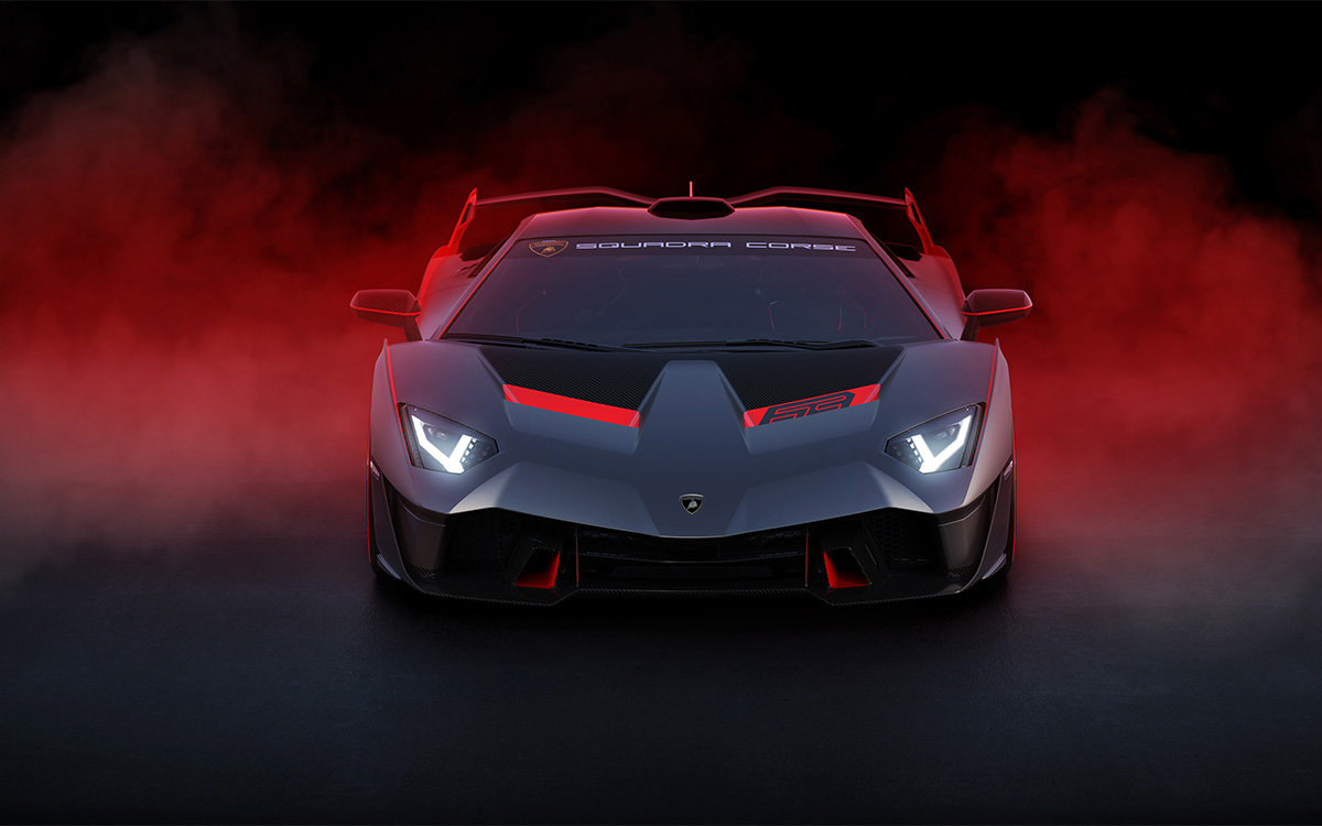 Lamborghini SC18 frontal fx