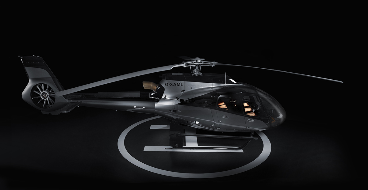 Aston Martin Airbus Corporate Helicopters aerea fx