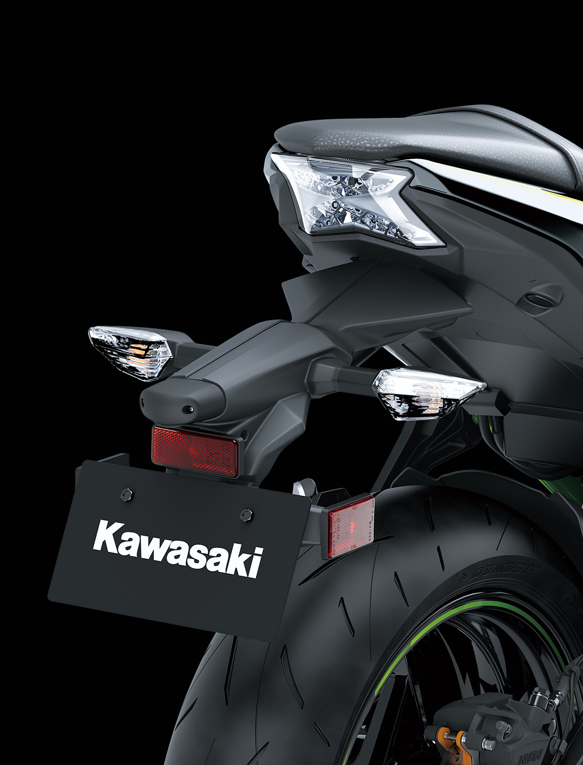 Kawasaki Z650 tras goma fx
