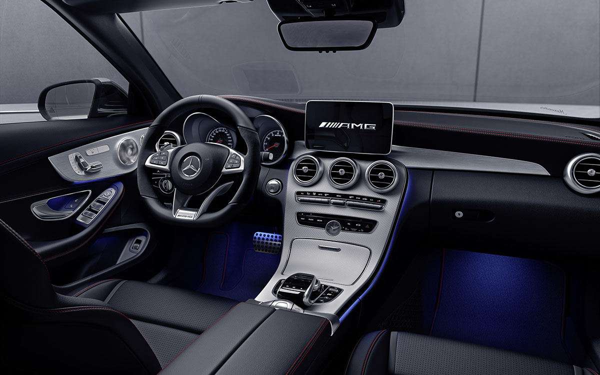 AMG GT C Roadster 50 Edition Negro Interior fx