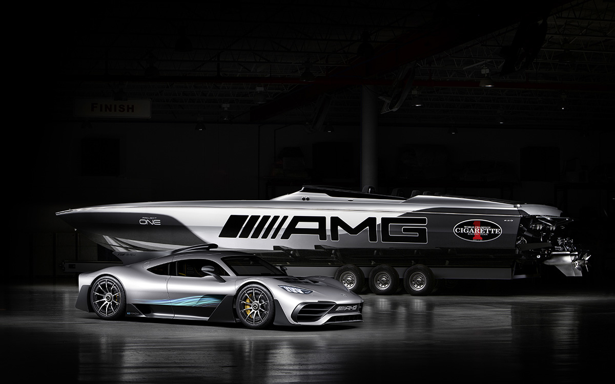 Mercedes AMG Cigarette Racing 515 Project ONE frente fx