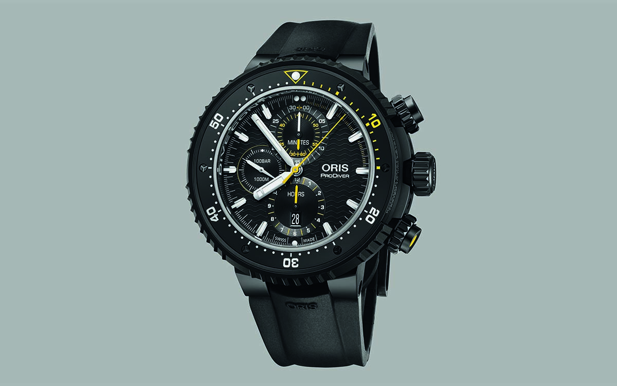 Oris Dive Control Limited Edition frontal fx