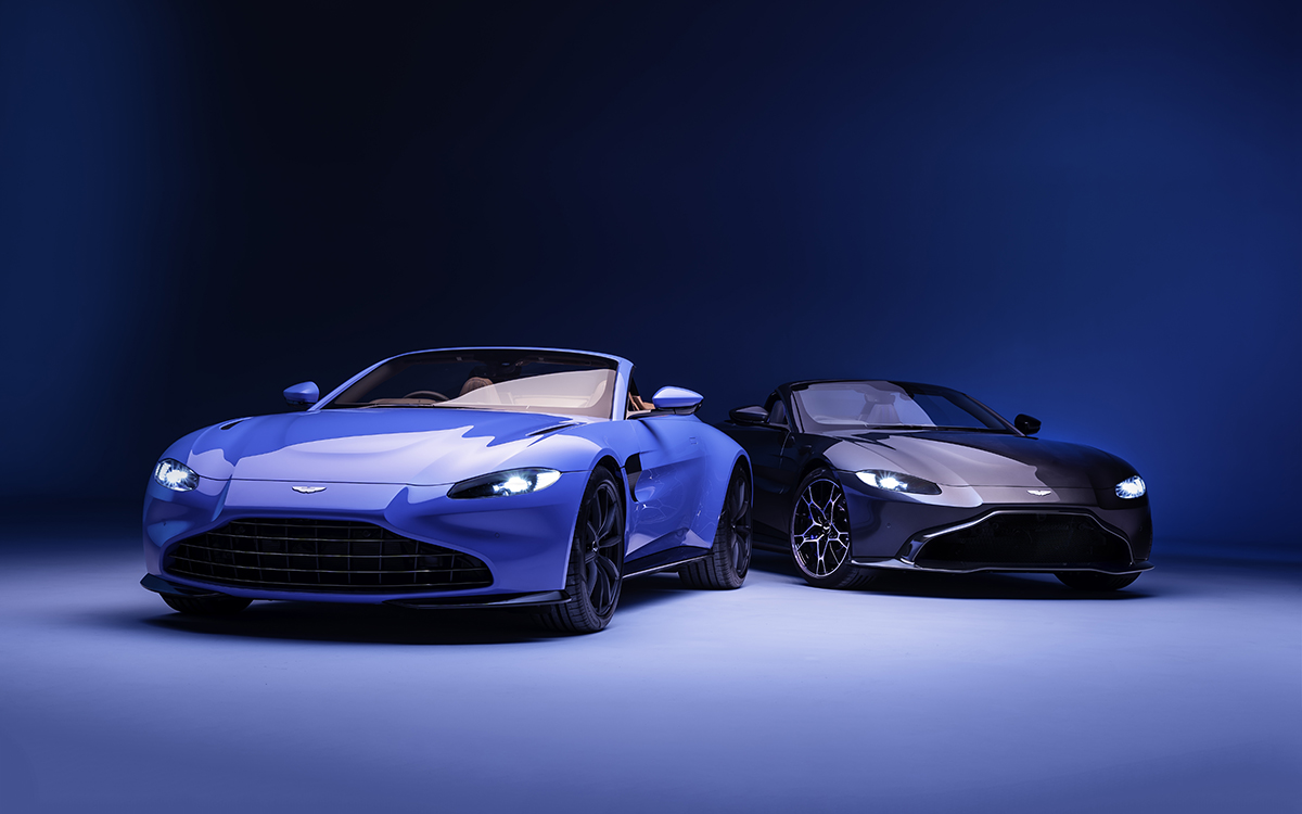 Aston Martin Vantage Roadster ambos frontal fx