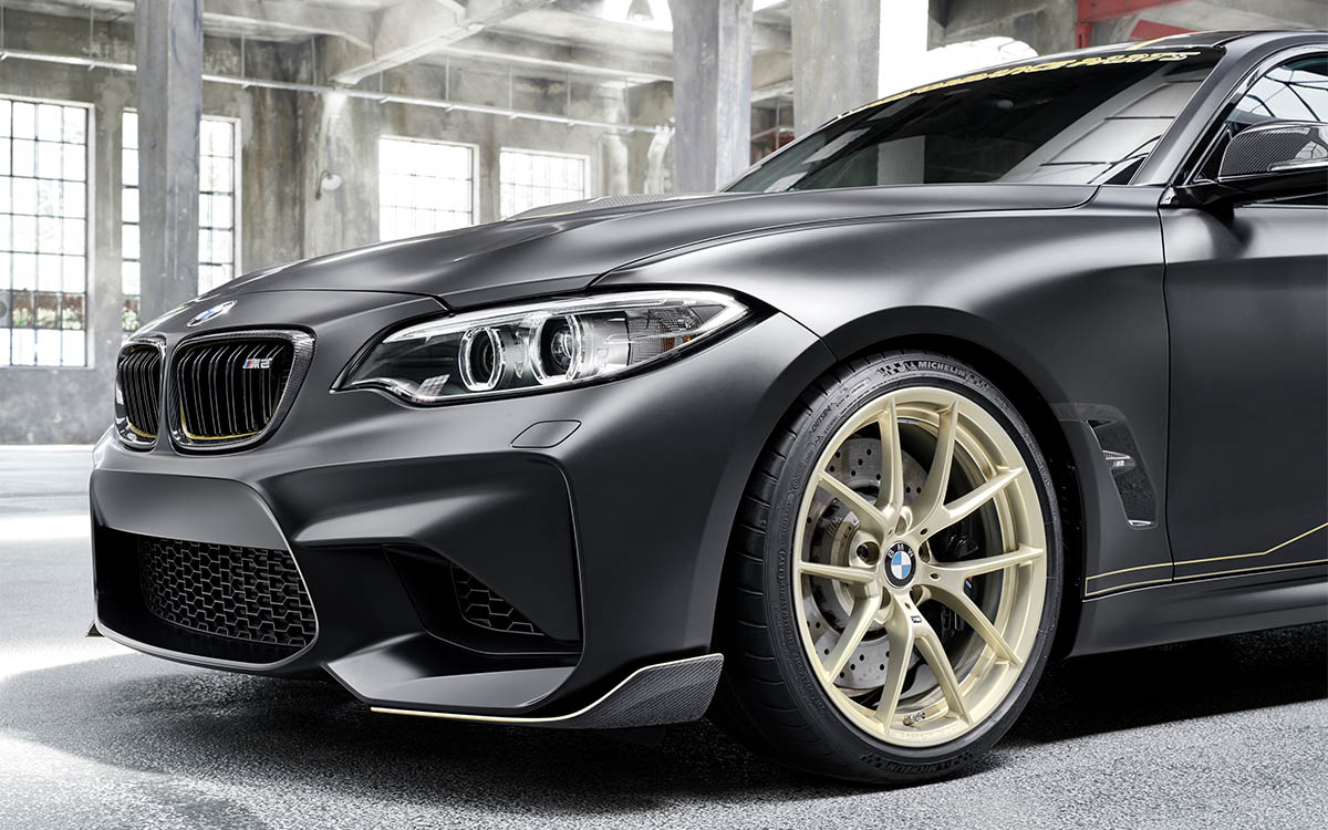 BMW M Performance Parts Concept trompa llanta fx