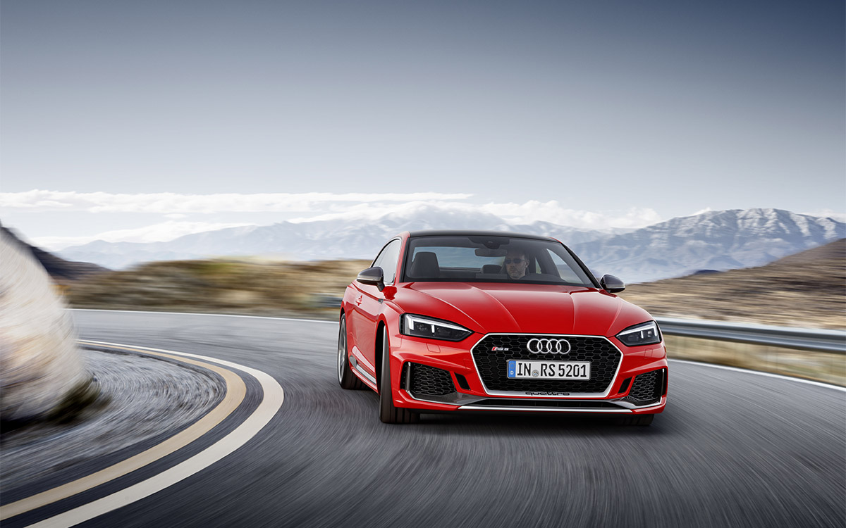 Audi RS 5 Coupe Frontal Ruta fx