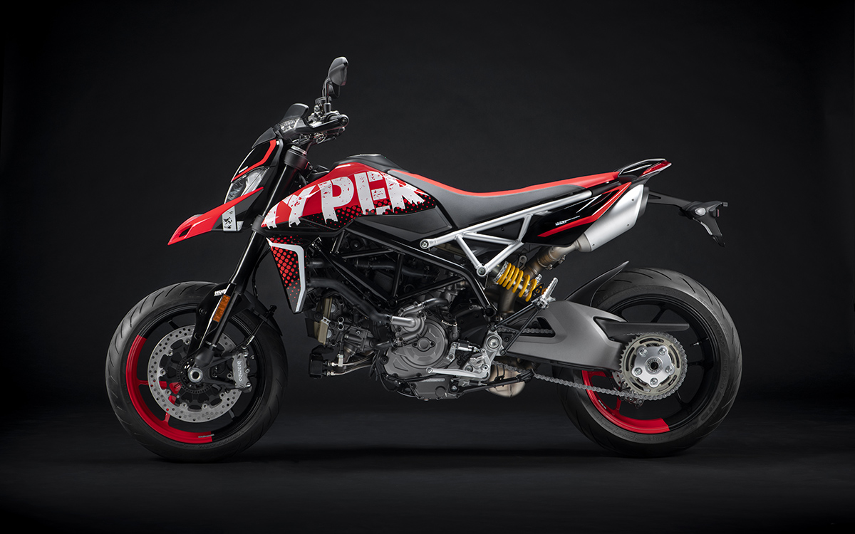 Ducati Hypermotard 950 RVE lateral izq fx