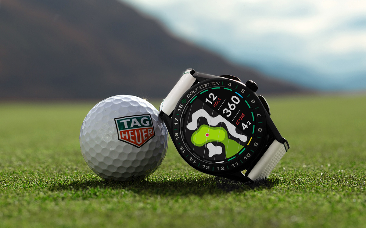 TAG Heuer Connected Golf Edition green fx