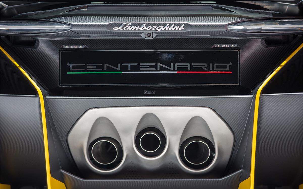 Lamborghini Centenario Escapes fx