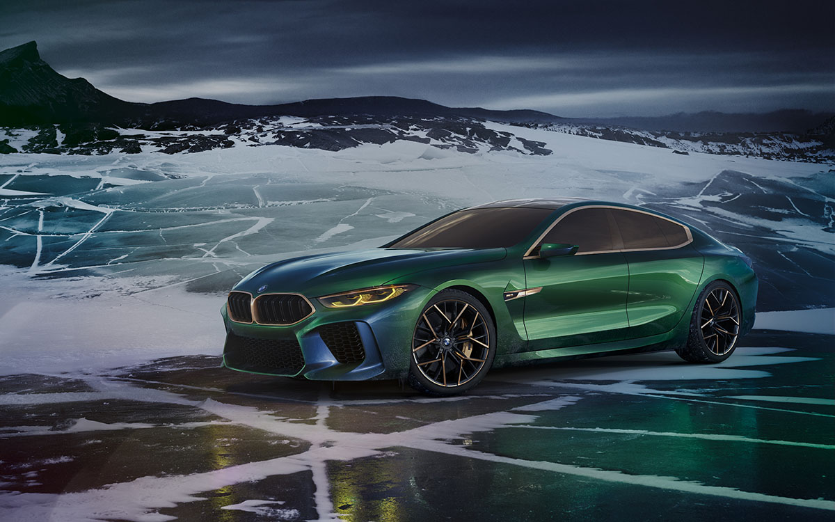 BMW Concept M8 Gran Coupe lateral fx