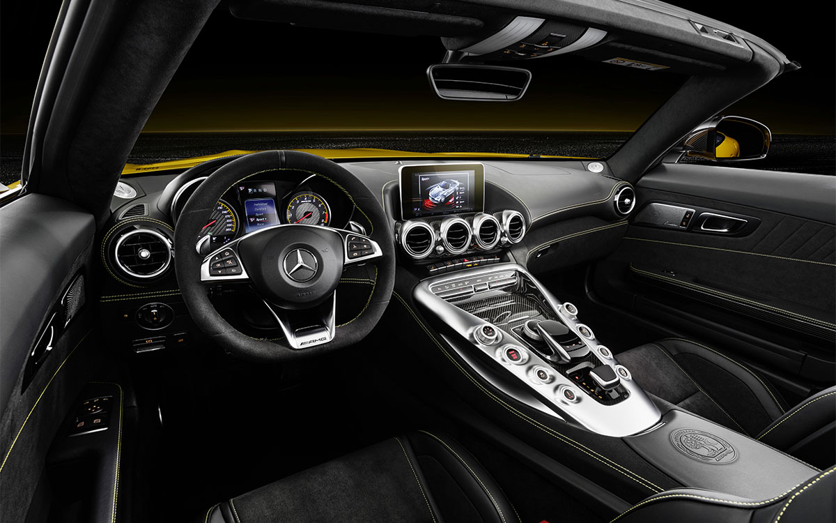 Mercedes AMG GT S Roadster interior fx