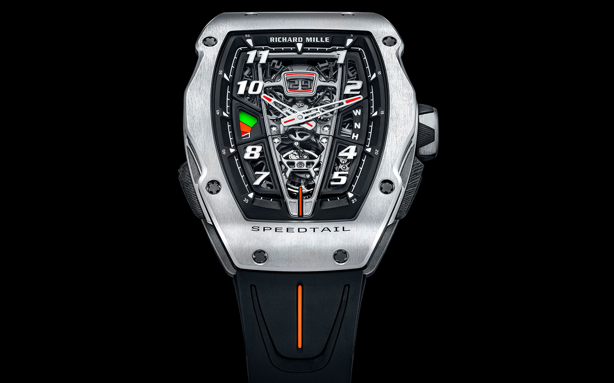 Richard Mille RM 40 01 McLaren Speedtail frontal fx