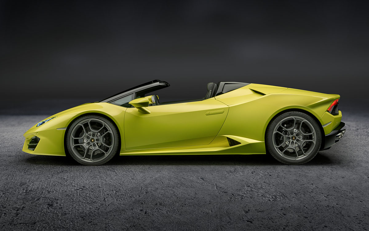 Huracan RWD Spyder Lateral fx