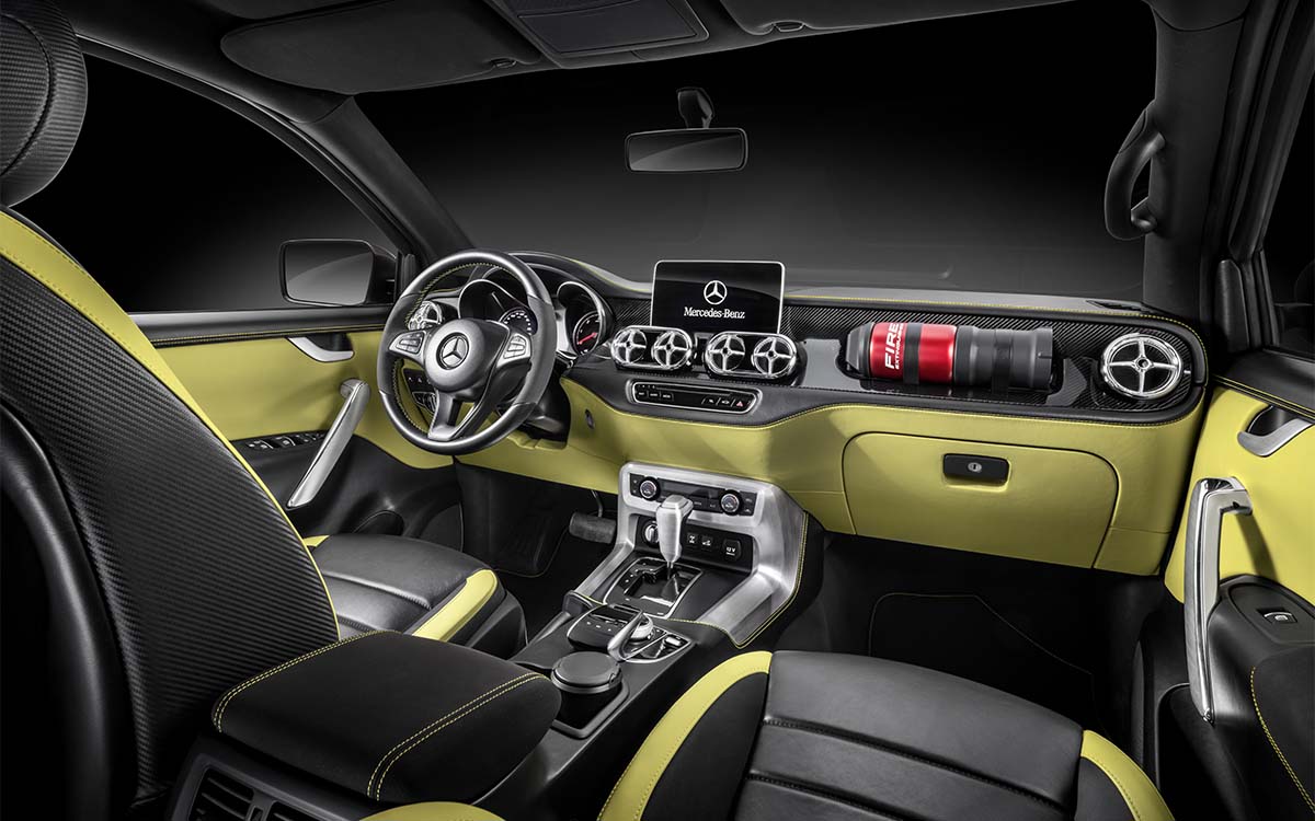 Mercedes Benz Concept X Class Interior Am fx