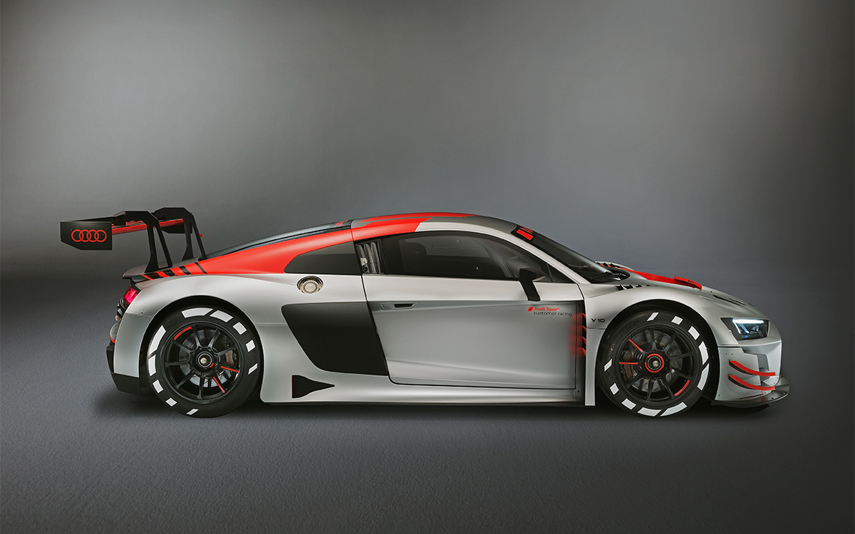 Audi R8 LMS GT3 lateral fx