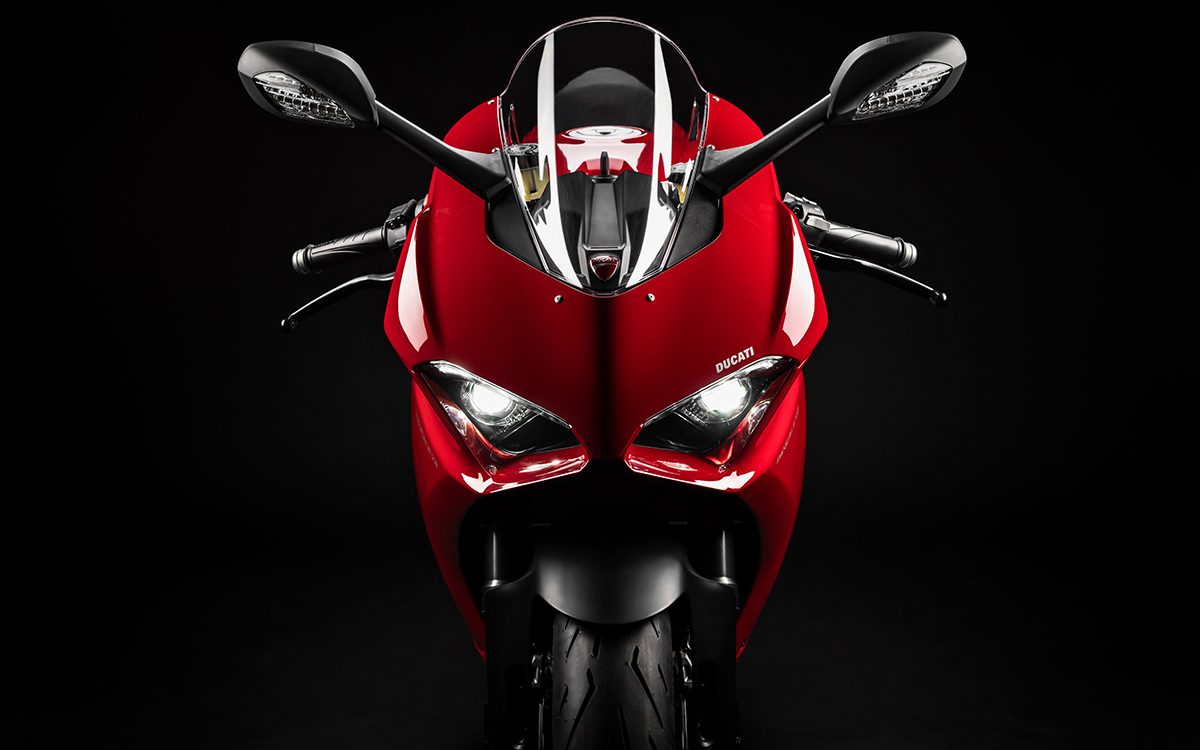 Ducati Panigale V2 frontal luces fx