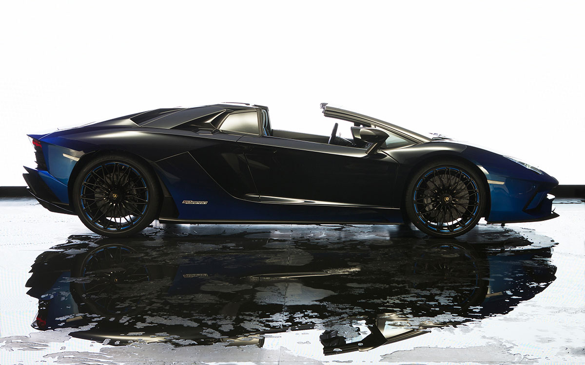 Aventador S Roadster 50th Anniversary Japan Edition lateral fx
