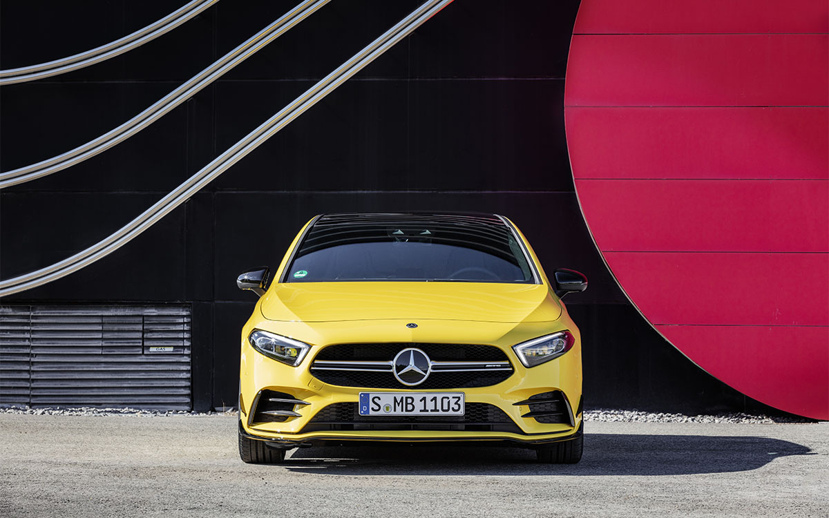 Mercedes AMG A 35 4MATIC frontal fx