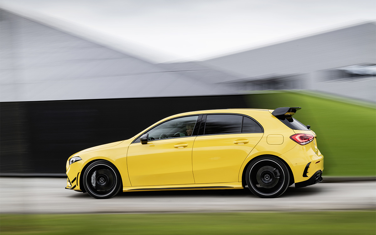 Mercedes AMG A 35 4MATIC lateral fx