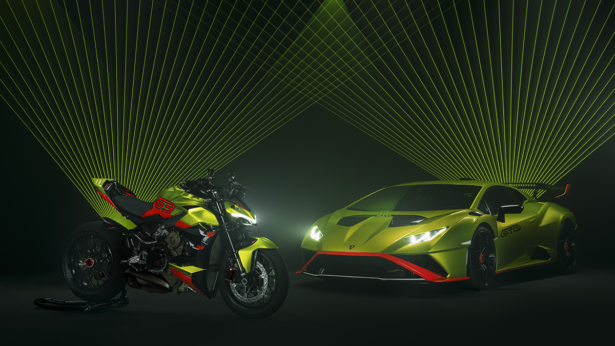 Ducati Streetfighter V4 Lamborghini ambos