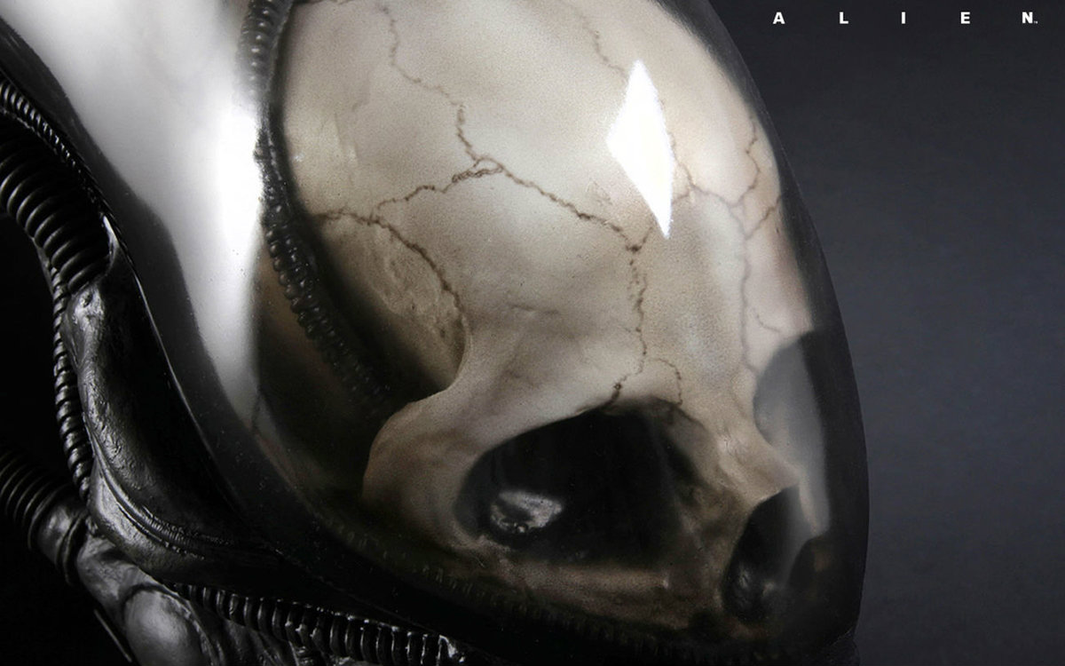 AlienHead Skull