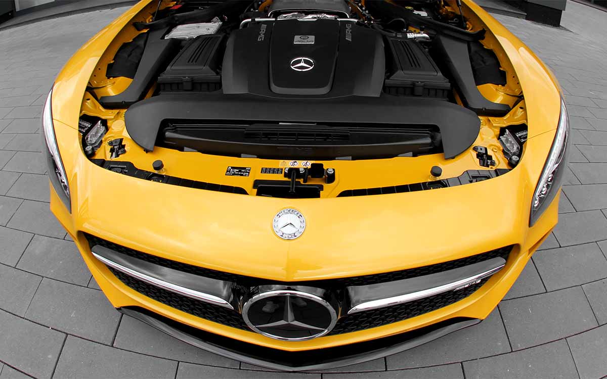 Mercedes AMG GT S Startrack 6.3 Motor fx