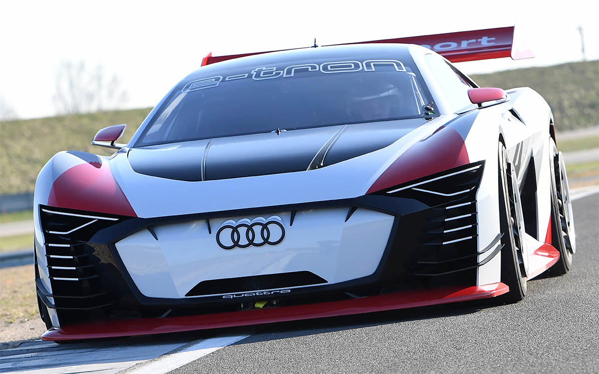 Audi e tron Vision Gran Turismo frente fx
