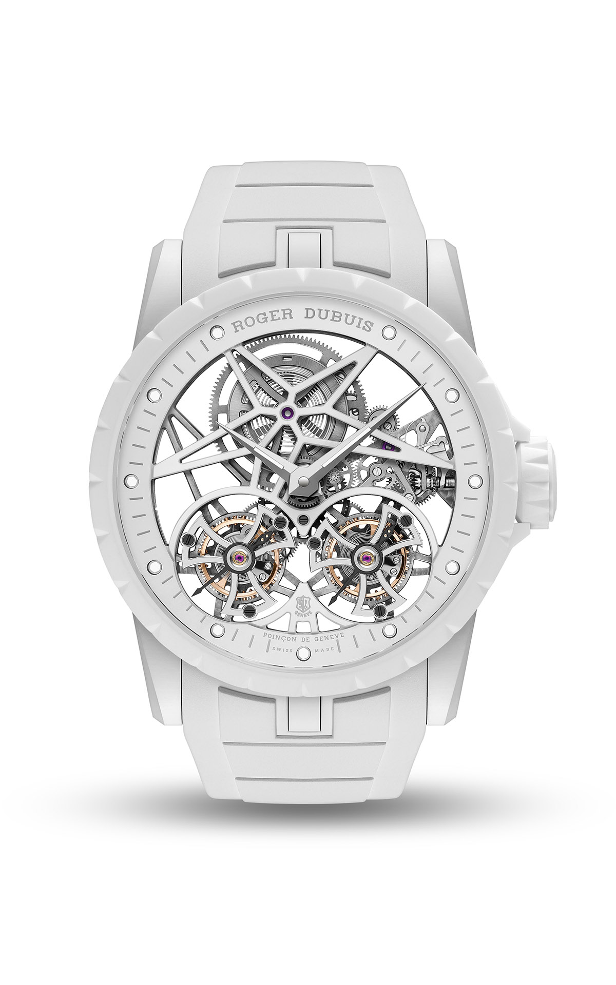 Roger Dubuis Excalibur Twofold frontal blanco fx
