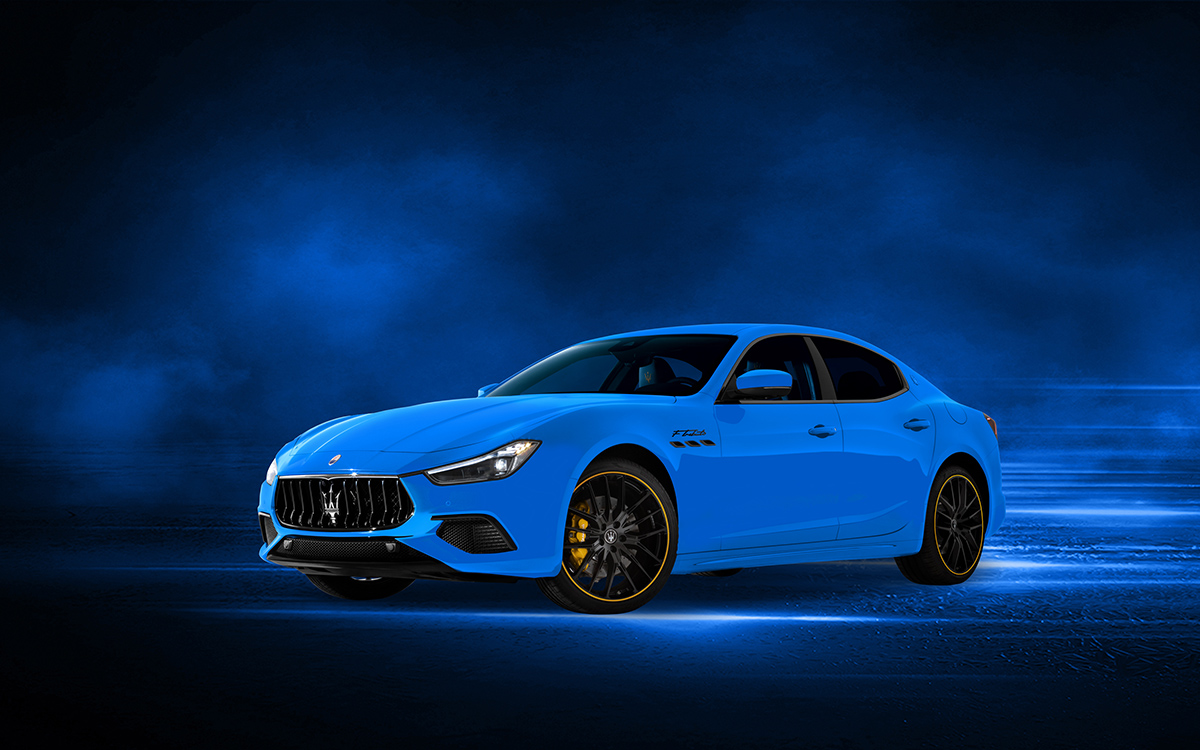 Maserati Levante F Tributo 3 4 azul fx