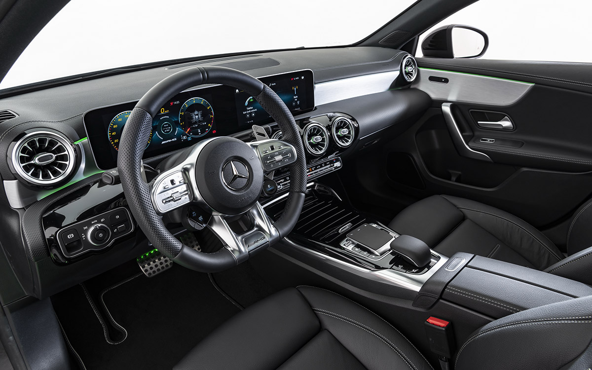 BRABUS Mercedes AMG A 35 4MATIC interior fx