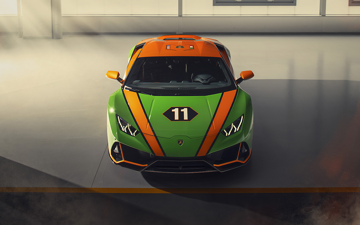 Lamborghini Huracán EVO GT Celebration frontal fx