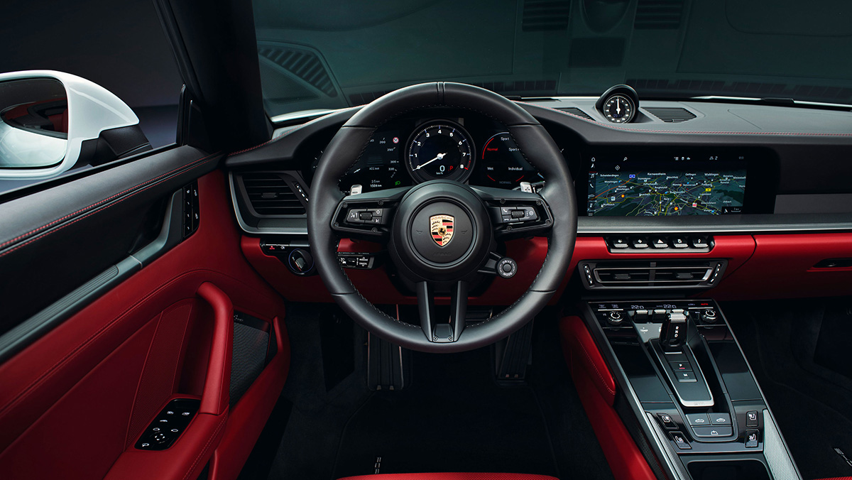 911 carrera cabriolet 2019 interior fx