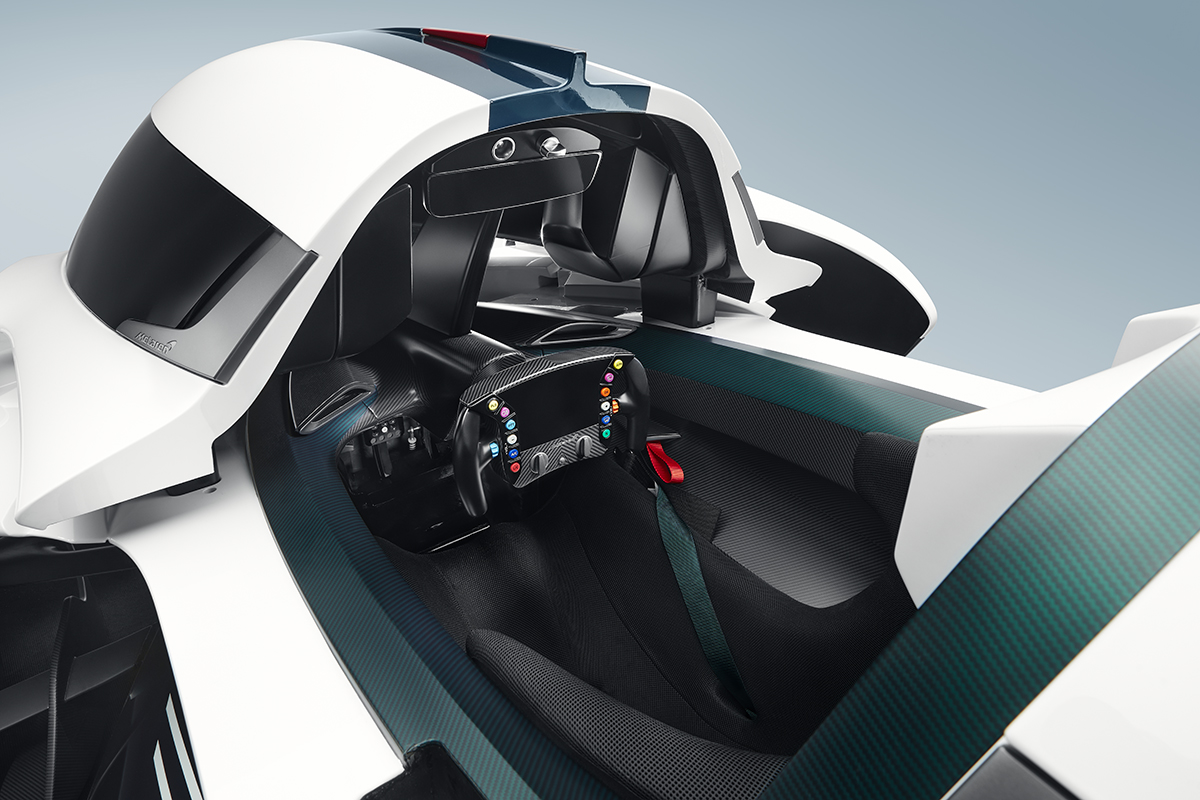 McLarenSolusGT cockpit
