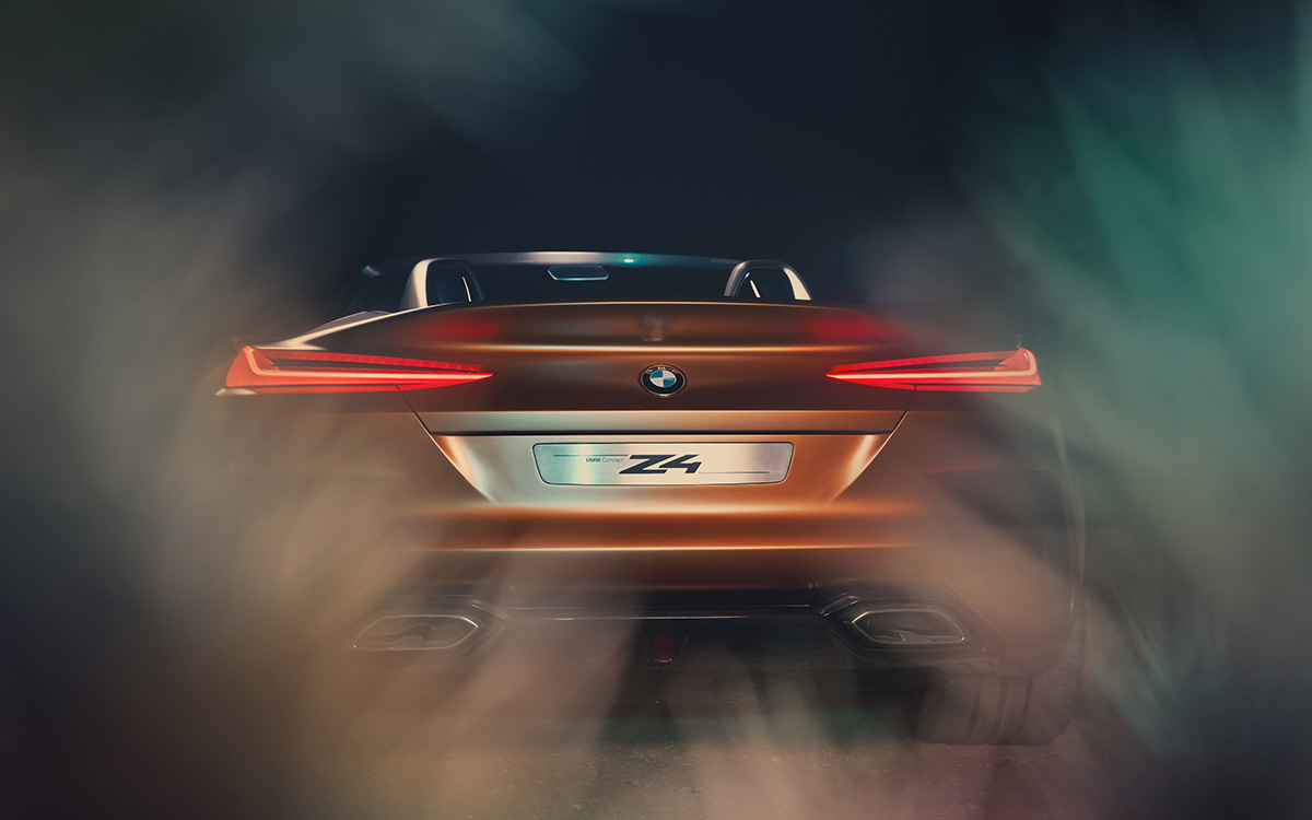 BMW Concept Z4 trasera fx