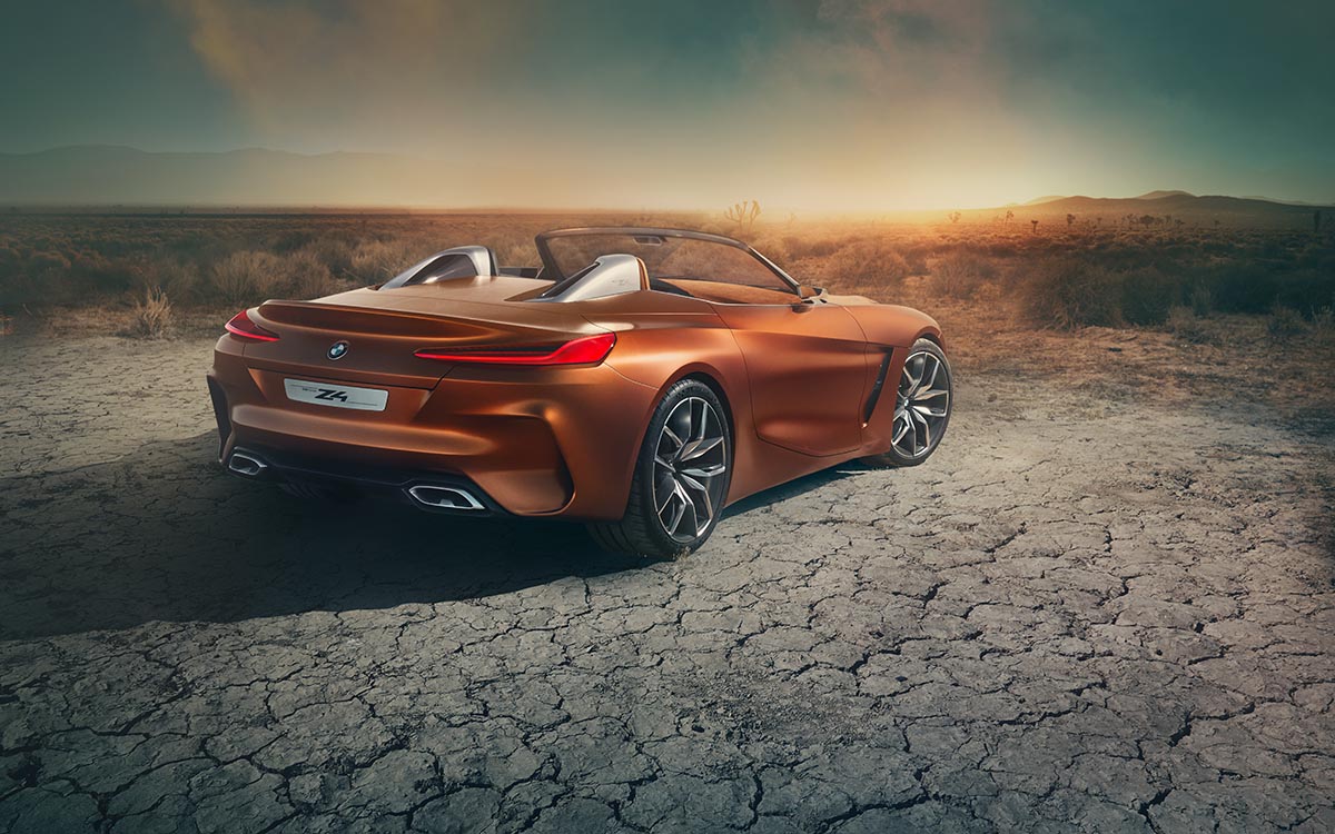 BMW Concept Z4 trasera lateral fx