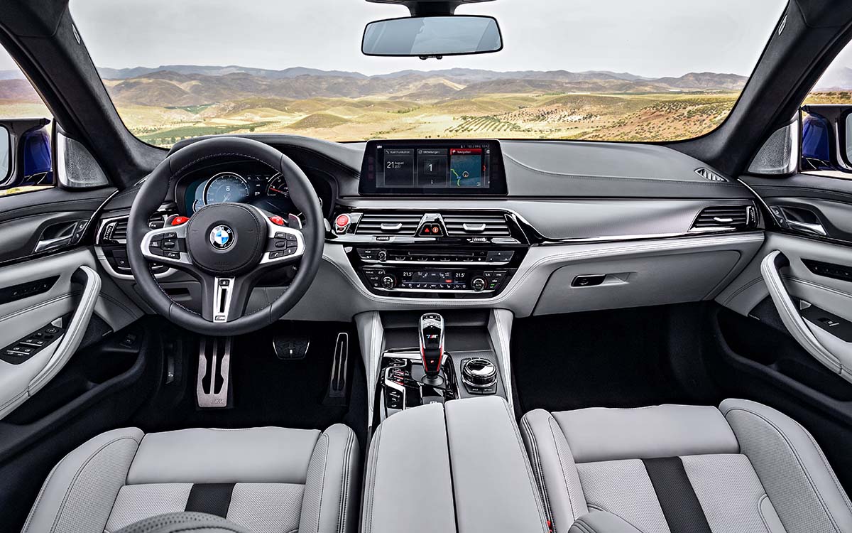 BMW M5 interior aerea fx