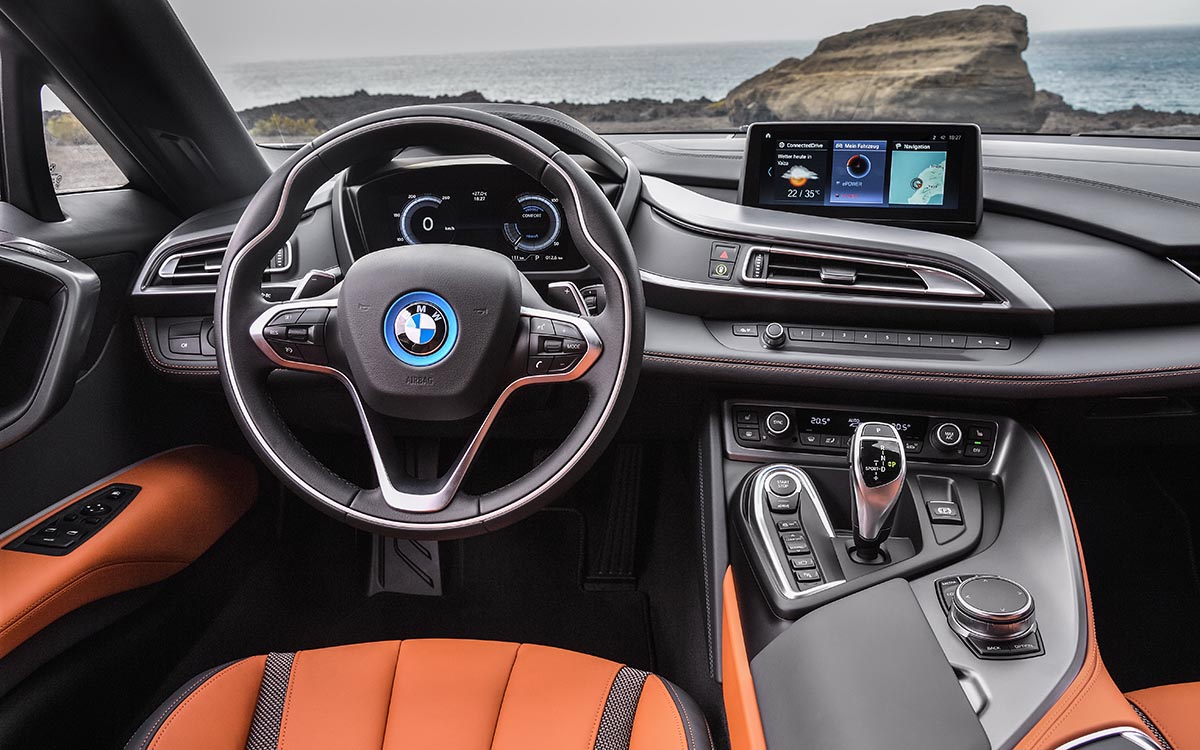 BMW i8 Roadster interior fx