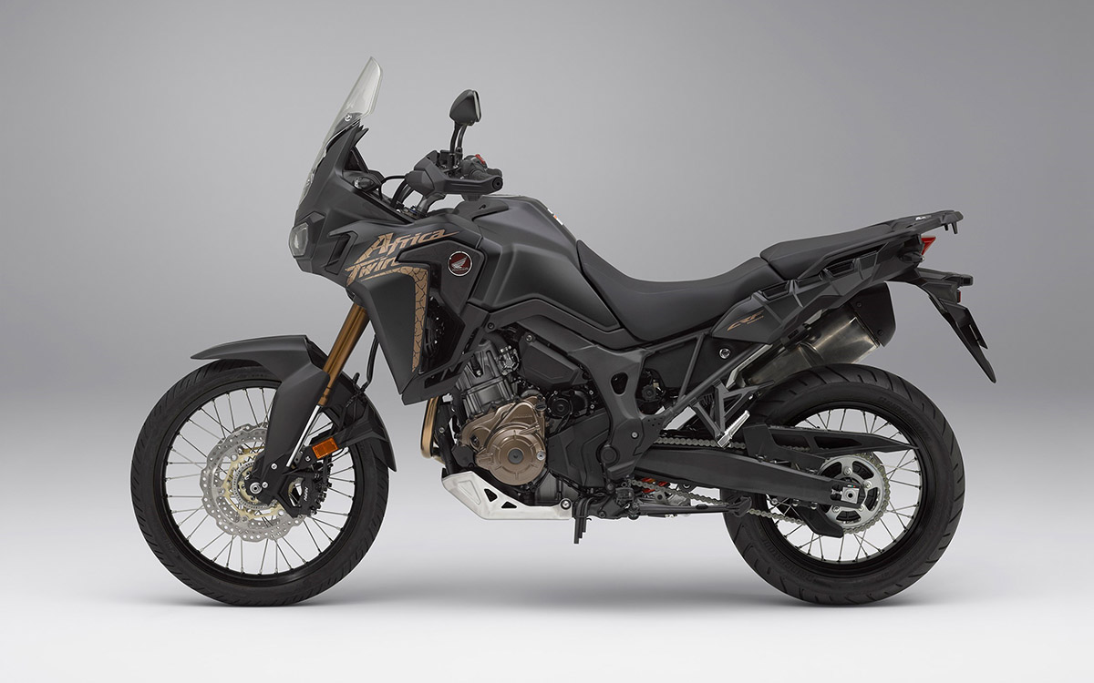 CRF1000L Africa Twin lateral black fx