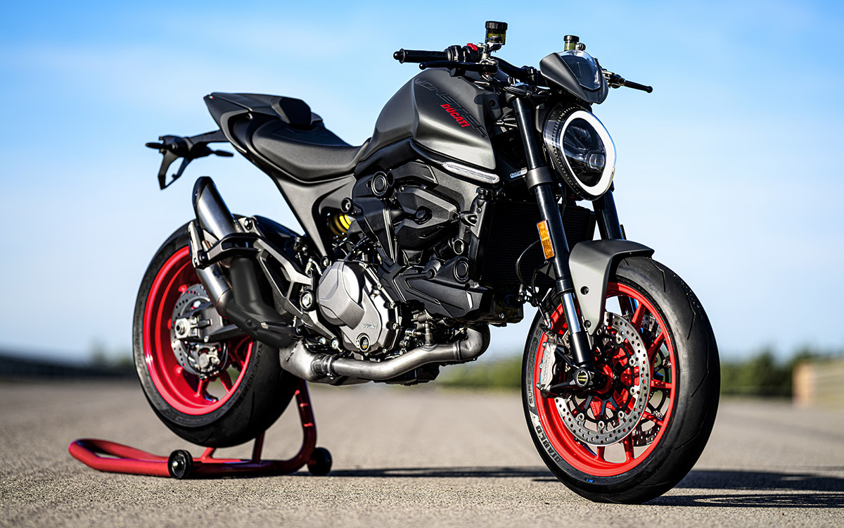 Ducati Monster 2021 caballete fx