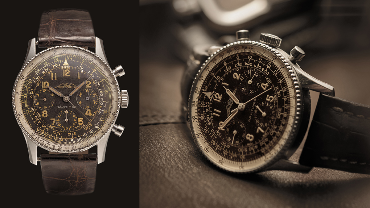 01 original breitling navitimers from 1950s bearing the aopa logo fx