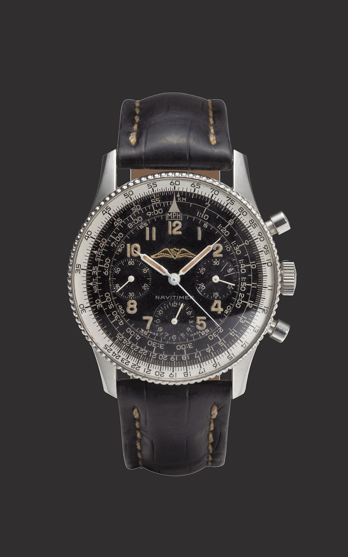 04 breitling navitimer from the late 1950s bearing the aopa logo fx