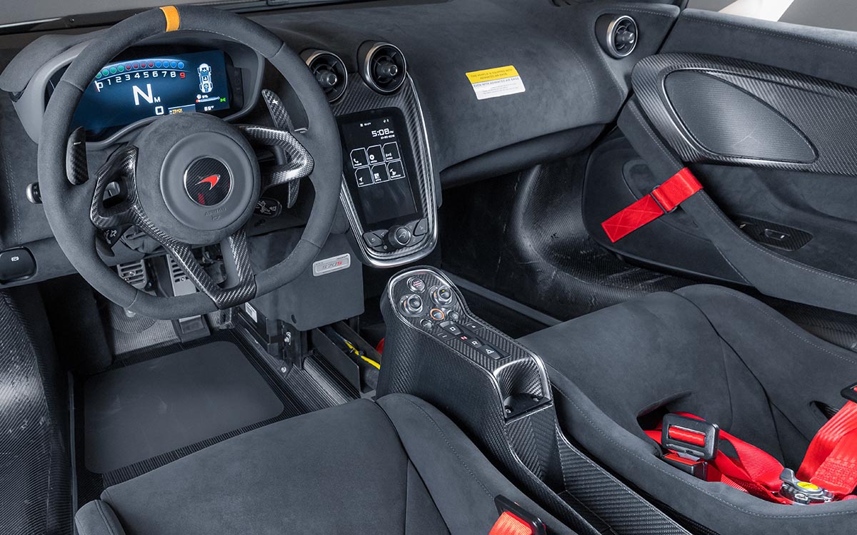 McLaren MSO X 08 interior fx