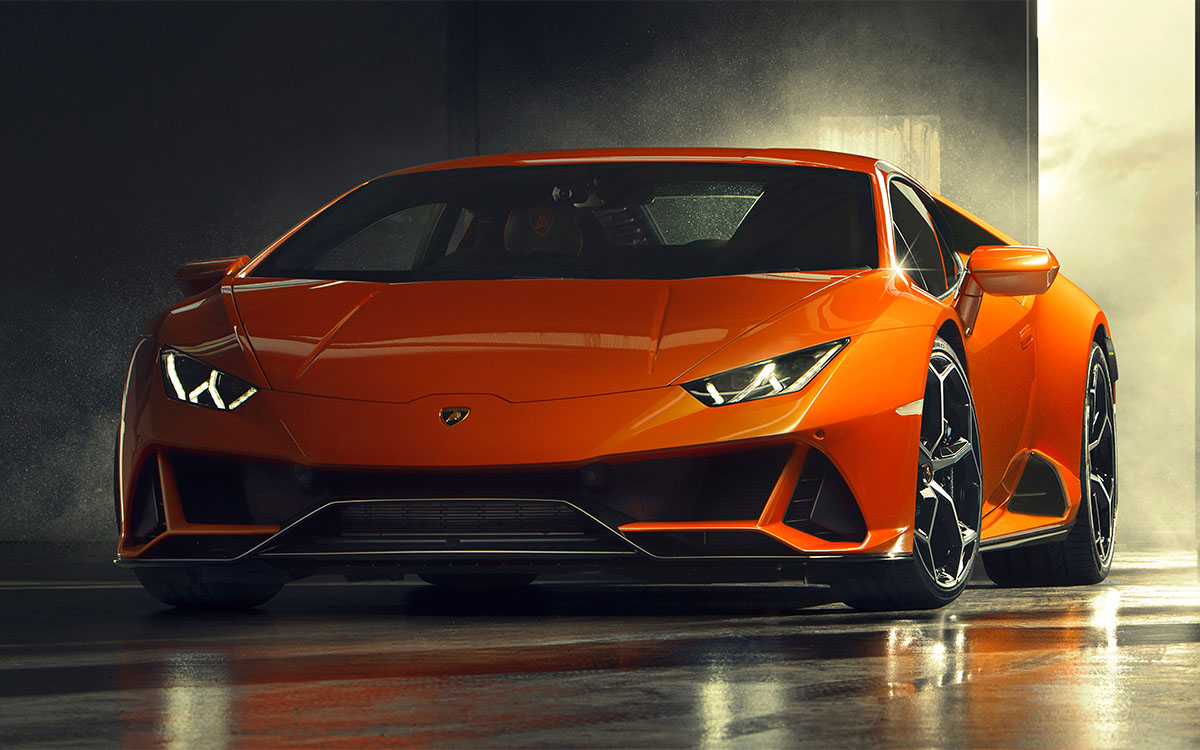 Lamborghini Huracán EVO ambos frontal fx