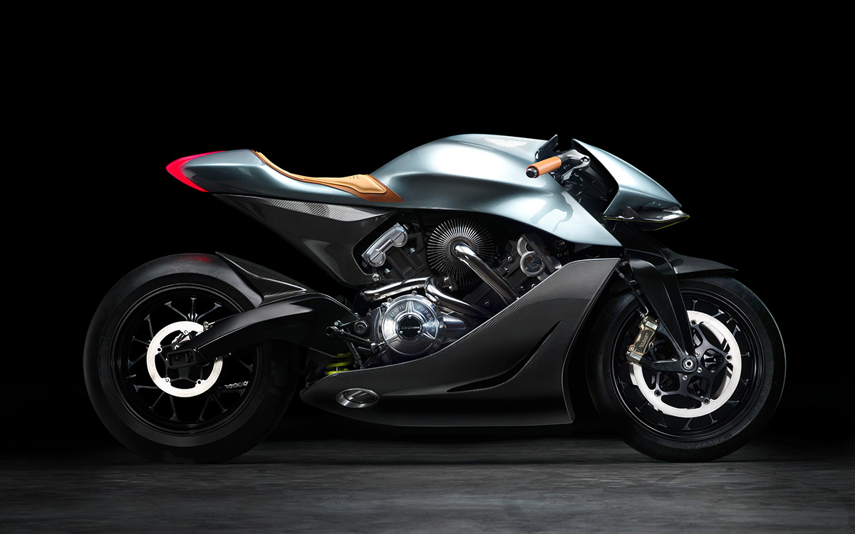 Aston Martin Limited Edition Motorcycle lateral fx