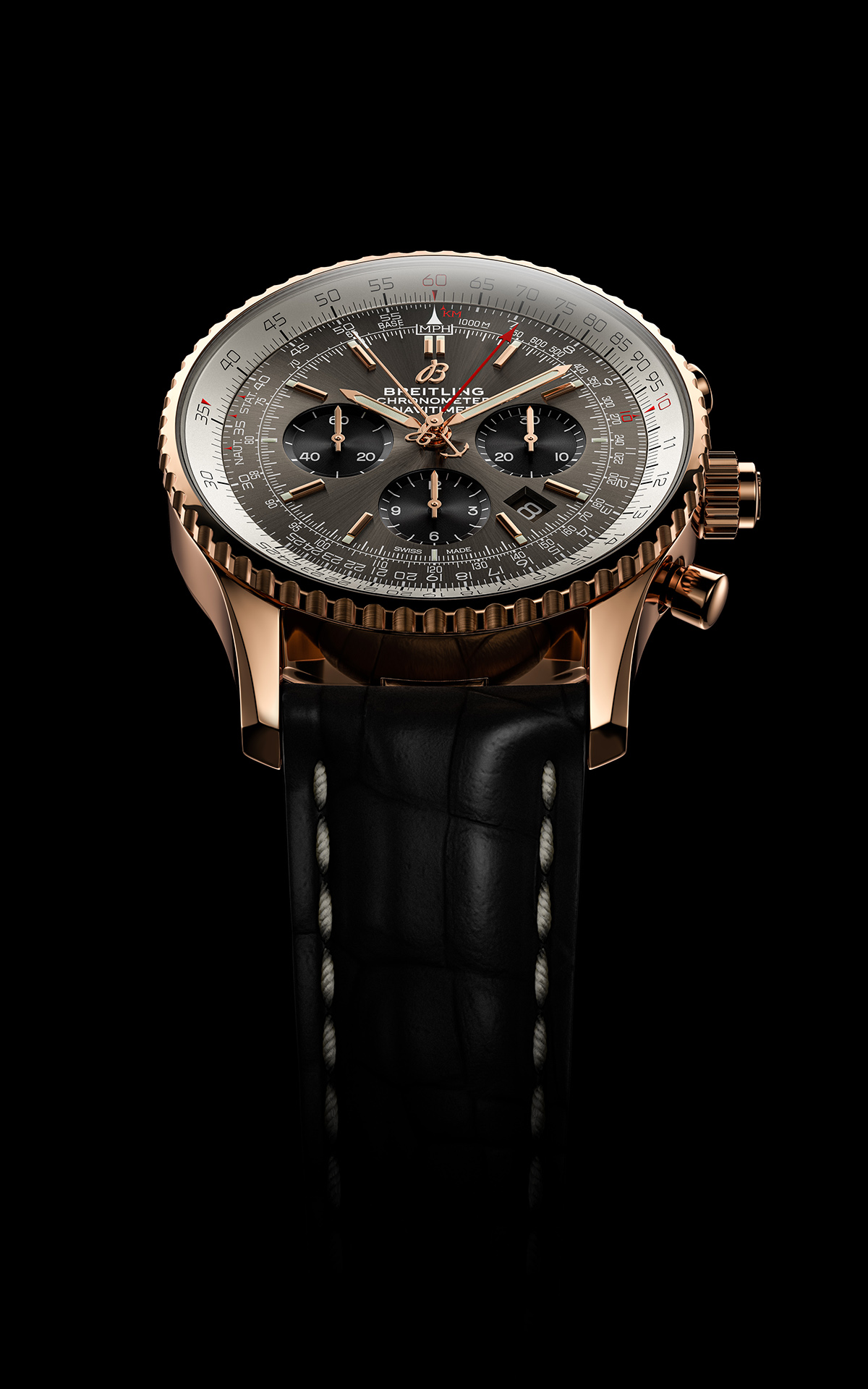 Breitling Navitimer B03 Chronograph Rattrapante 45 frontal fx