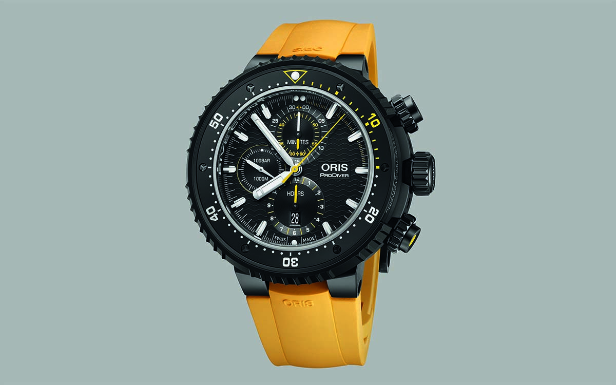 Oris Dive Control Limited Edition frontal am fx