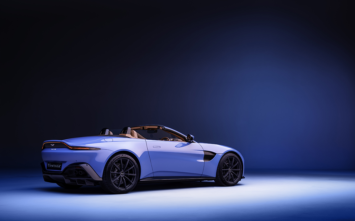 Aston Martin Vantage Roadster trasera fx